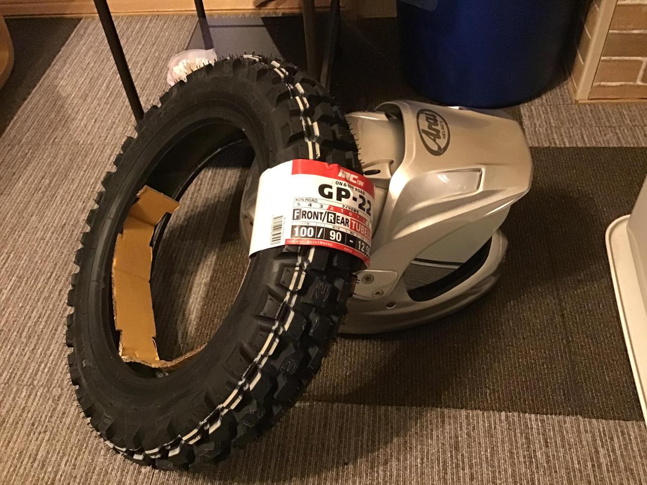 Webike | IRC アイアールシー PROTECH FOOTLOOSE GP-22 【120/80