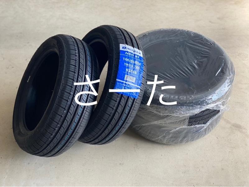 4本セット 2025年製 165/55R14 72H DELMAX デルマックス NEO81