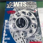 KicS Racing gear W.T.S.モノブロック(ハブ付き一体型ワイドトレッド ...