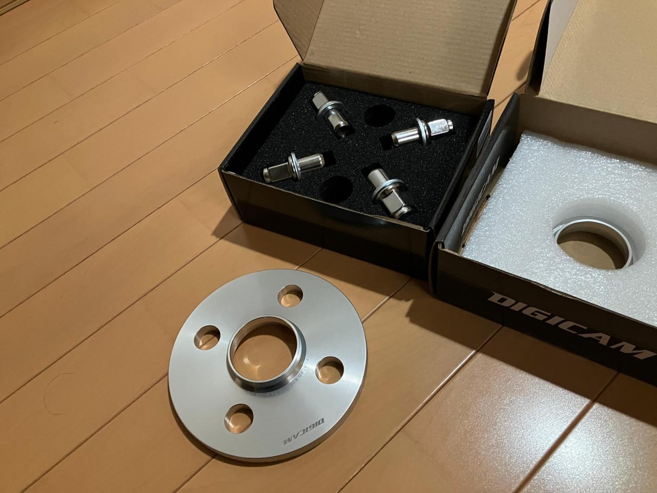 K'spec DIGICAM ワイドトレッドスペーサー 10mm のパーツ