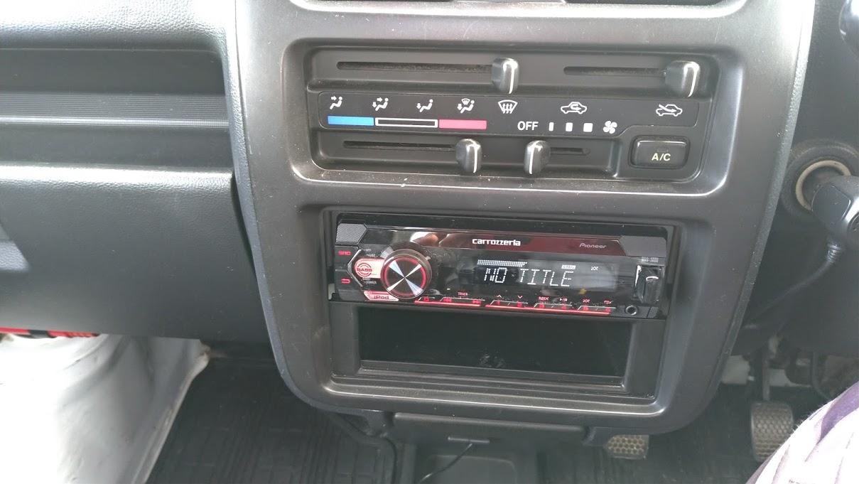 PIONEER / carrozzeria MVH-3600 のパーツレビュー | キャリイ