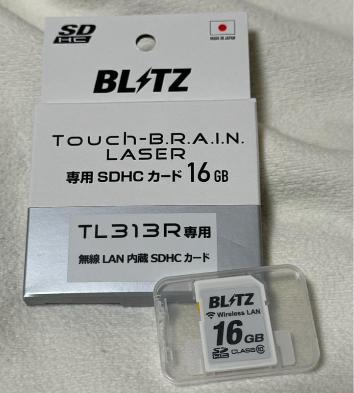 BLITZ Touch-Brain LASER SDHCカード 16GB