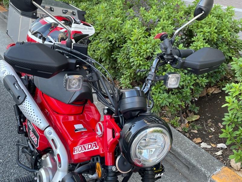 ホンダ(純正) ナックルガード のパーツレビュー | CT125(いんふ
