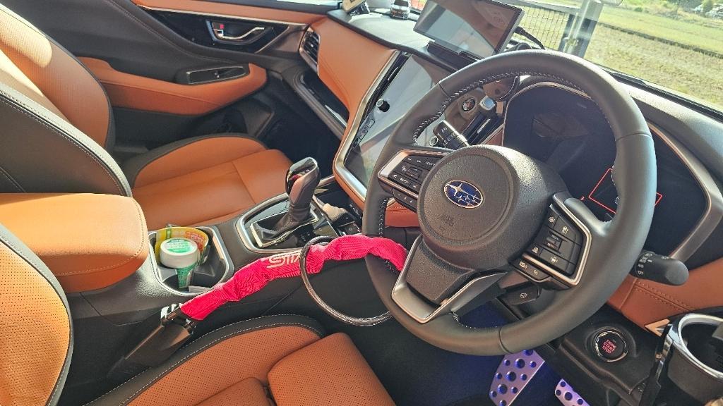 STI ワイヤーステアリングロック のパーツレビュー | レガシィ