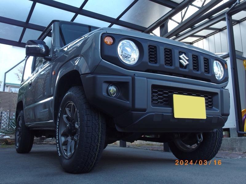 25年製 ジムニーJB64 XC 新車外し 純正 アルミホイール タイヤ 4