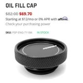 PERRIN OIL FILL CAP