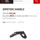 PERRIN Perrin P-Style Dipstick Handle for 15-23 WRX / BRZ (PSP-ENG-720)