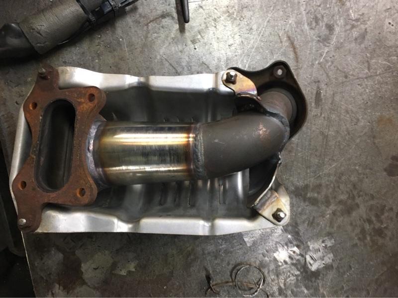 ホンダ 純正一次触媒改 のパーツレビュー | フィット(しお汰ろす