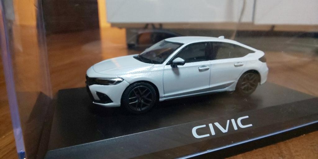 ホビージャパン 1/43 ホンダ CIVIC 2021 のパーツレビュー