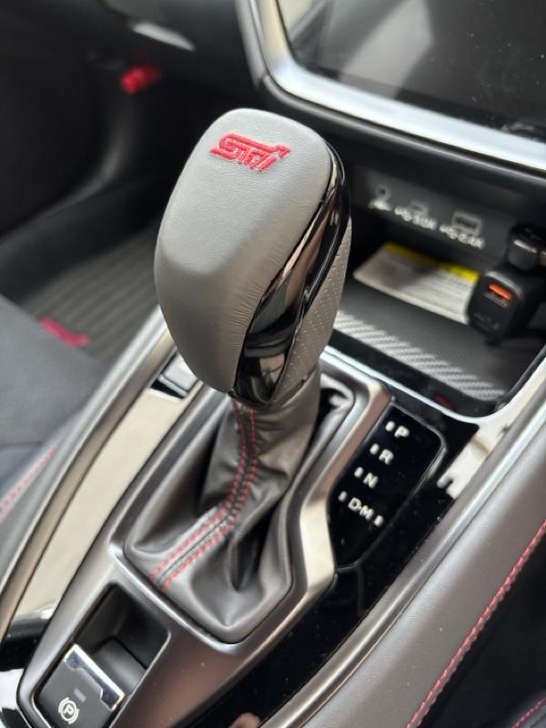 STI クロストレック GUD GUE スバル純正 CVシフトノブ 本革巻