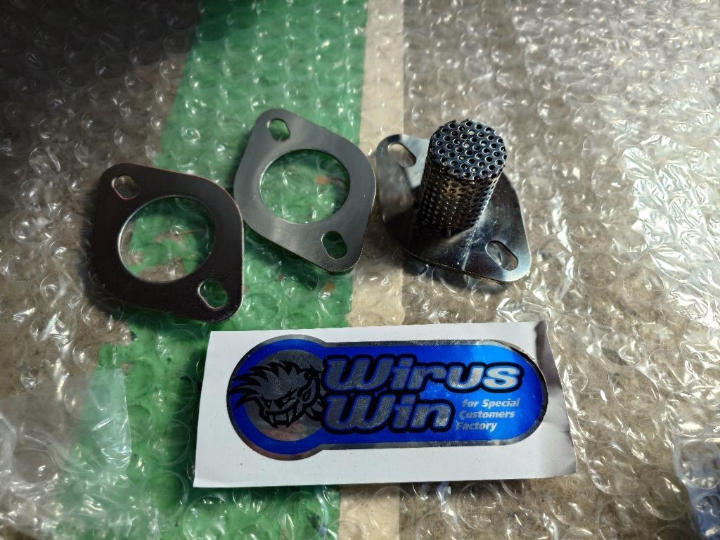 WirusWin】消音＆トルクアップ用ジョイントサイレンサー タイプ5