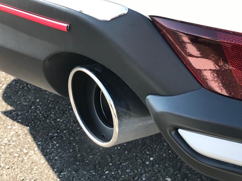RIDERS HOUSE マフラーカッター 100mm シルバー 耐熱ブラック
