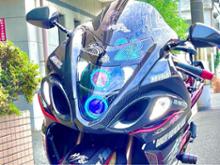 送料込み 黒魔テック ライトトリム GSX1300R 隼 ハヤブサ クロマ