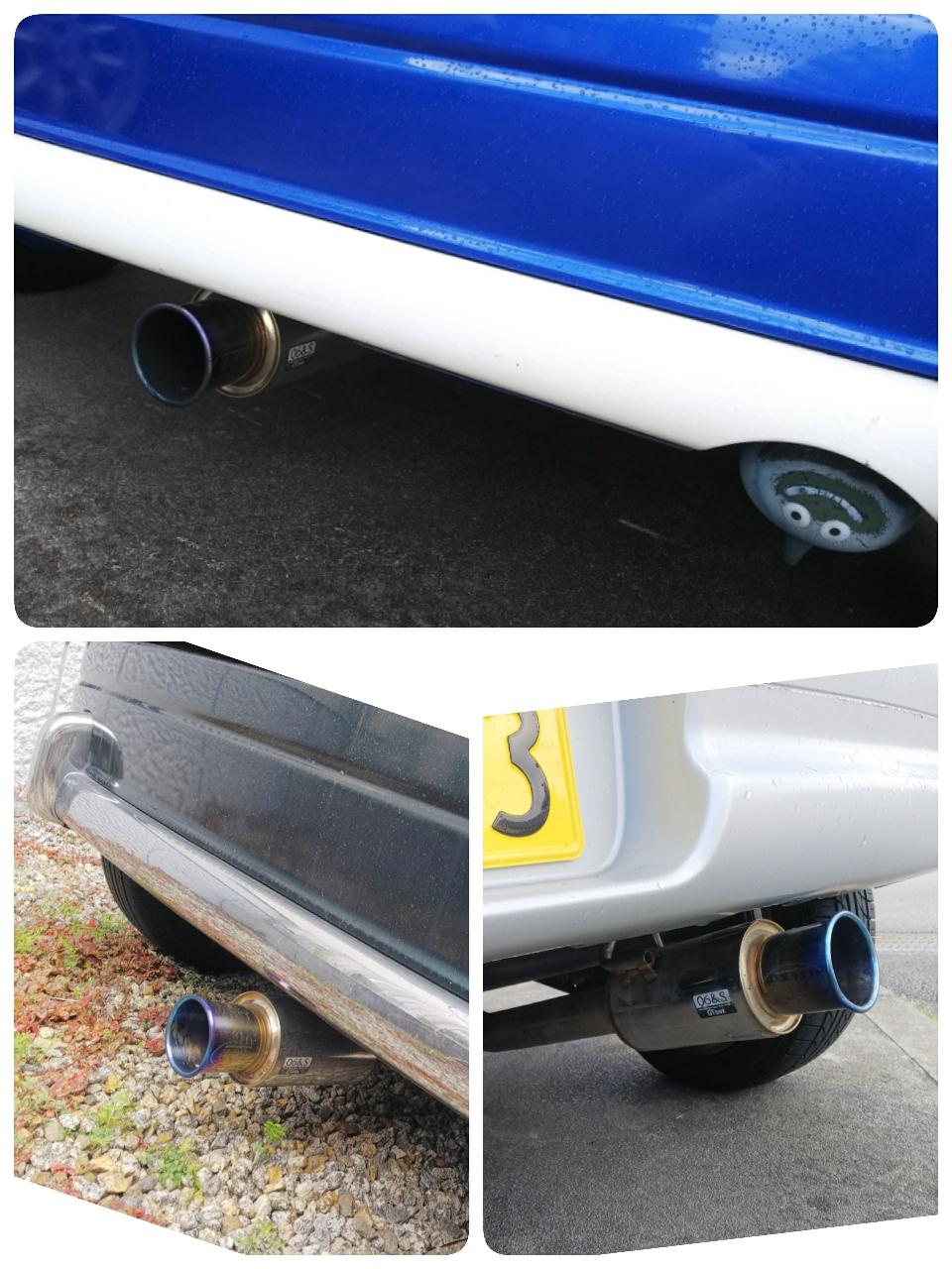 激安】砲弾型マフラー 柿本改 GTbox L700 ミラ ミラジーノ 車検