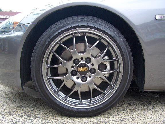 S2000用ホイール BBS RG-R 17インチ タイヤ付 BBS RG-R 17インチ 取り付け（ホンダ S2000・AP）by Graphite