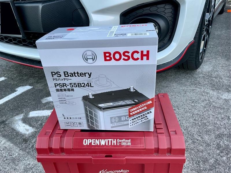 BOSCH PSバッテリー PSR-55B24L のパーツレビュー | スイフト