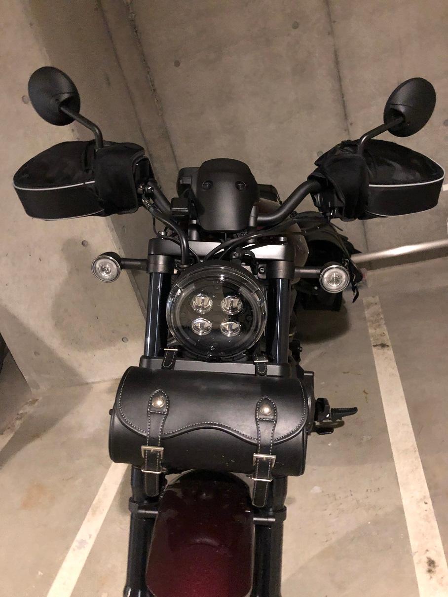 大久保製作所 ハンドルカバー のパーツレビュー レブル1100dct Ryoh みんカラ