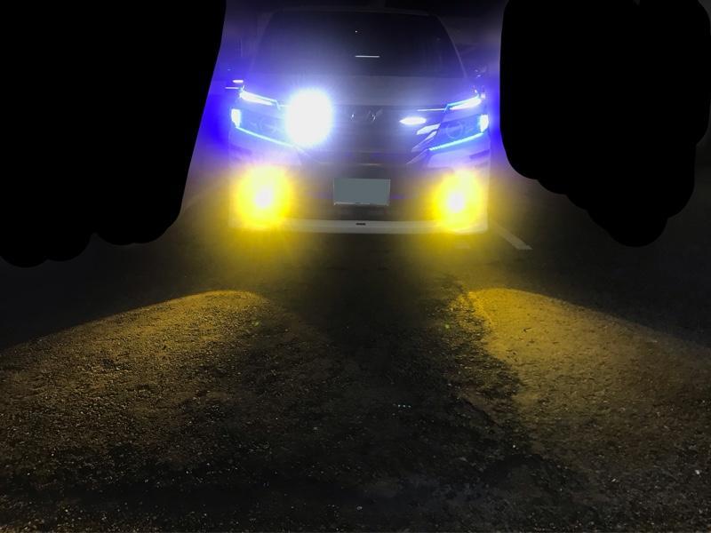 VELENO 6000lm LEDイエローフォグ のパーツレビュー