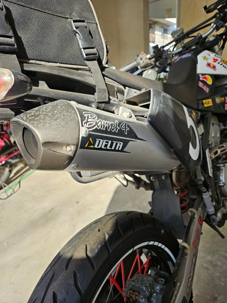 Webike | DELTA デルタ バレル4サイレンサー DトラッカーX(F3804