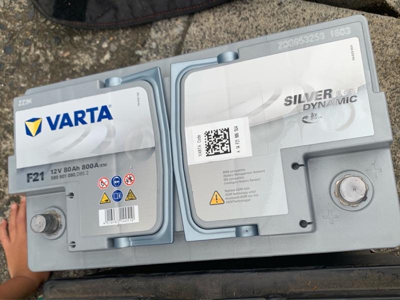 VARTA SILVER DYNAMIC AGM F21 / 580 901 080 のパーツレビュー