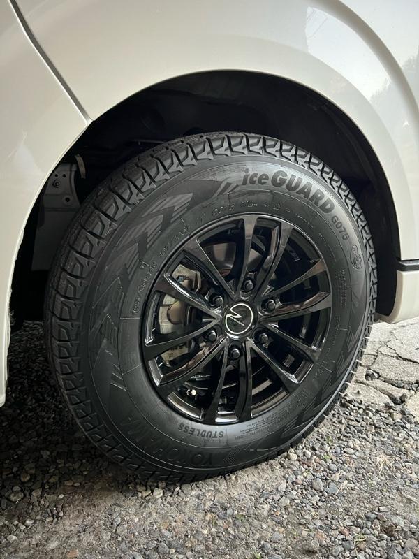 4本 スタッドレスタイヤ 195/80R15 107/105L LT ヨコハマ アイスガード SUV G075 iceGUARD SUV G075  バン/トラック用