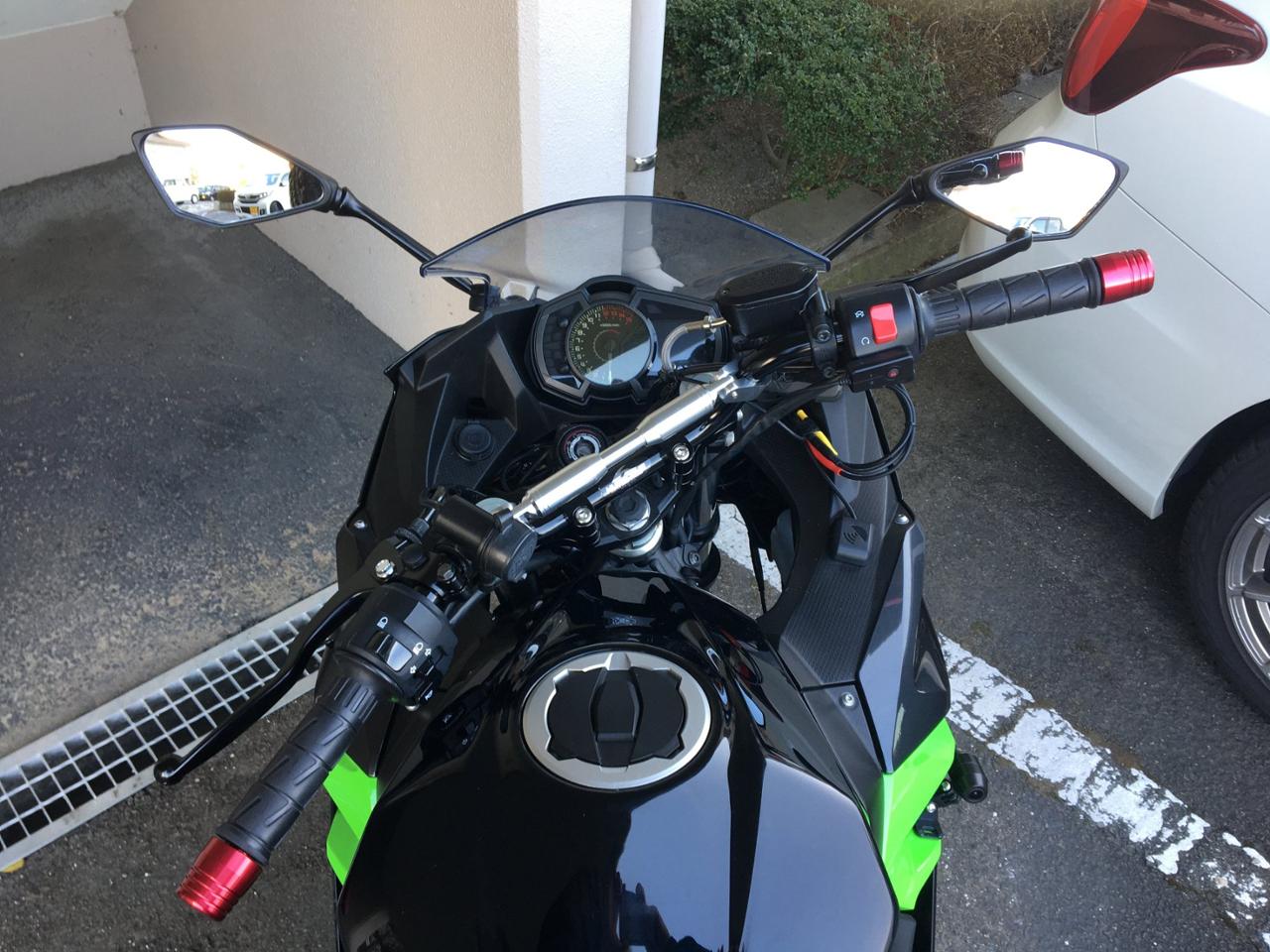 ハリケーン ハリケーン BMコンチ3型 バーハンドルキット のパーツレビュー | Ninja400(Marici) | みんカラ ハリケーン ハリケーン BMコンチ3型 バーハンドルキット のパーツレビュー | Ninja400(Marici) | みんカラ