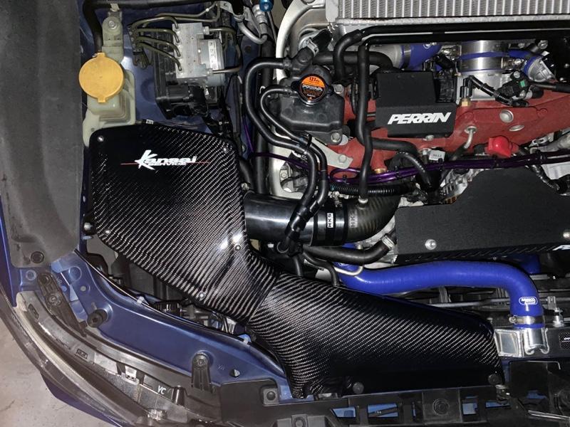 Kansai SERVICE カーボンエアダクト のパーツレビュー | WRX STI