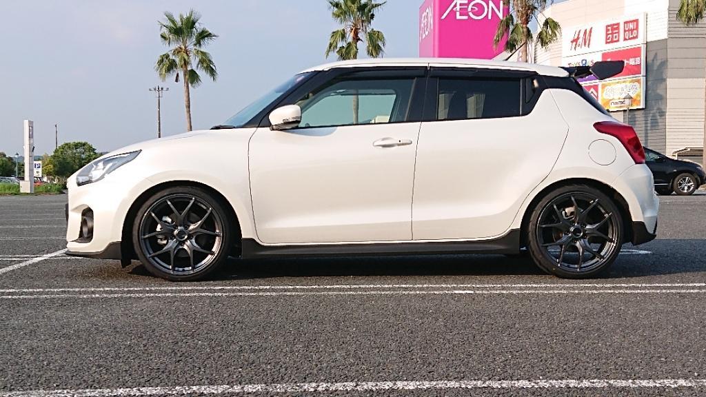 SSR ホイール4本セット GTV03 (FBK) 18インチ 7.5J PCD：100/5H