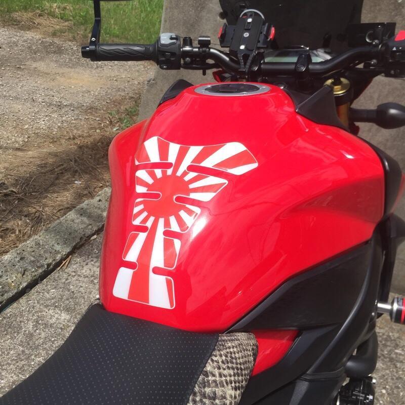 タイムセール 半額 のパーツレビュー 旭日旗タンクパッド MORE BUY | ABS GSX-S750 パーツ