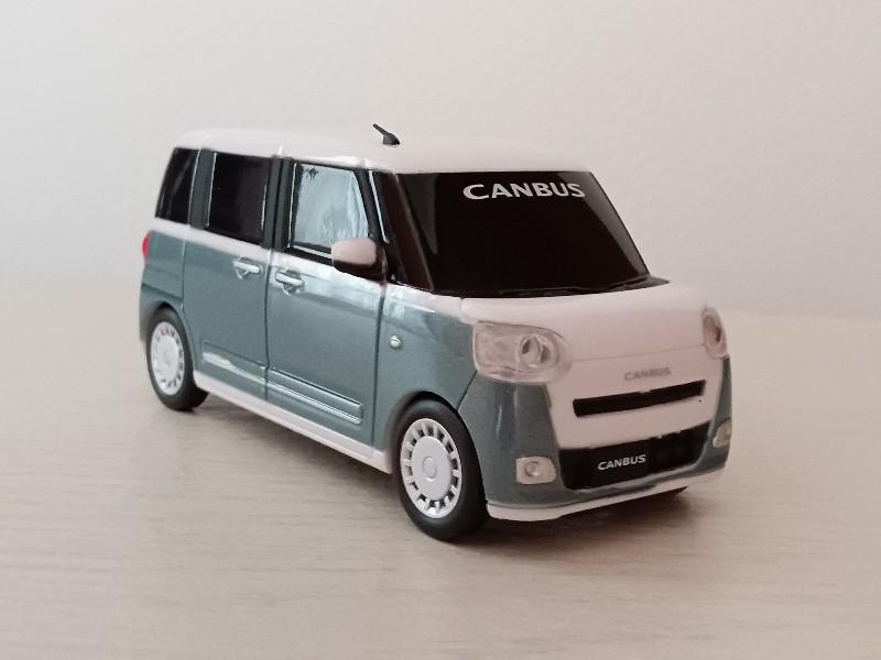 ダイハツ ミニカー ムーヴ キャンバス プルバックカー