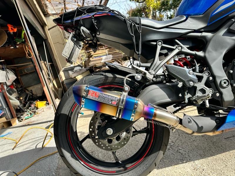 中華 マフラープレート のパーツレビュー | Ninja ZX-4R SE(SYOU