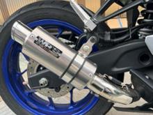 OVER racing ツインチタン メガホン スリップオン のパーツ