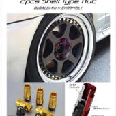 LEGGDURA RACING Shell Type Lock & Nut Set KYO-EI / 協永産業 ...