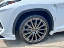 TRD RX 純正OP TRD 鍛造 22インチ 9J +30 ヨコハマ PARADA 255