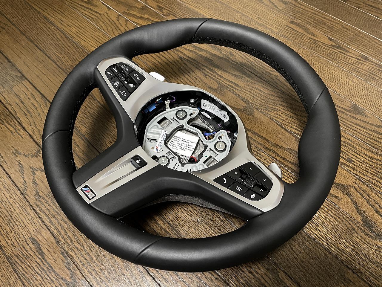 BMW純正】ステアリングホイールカバー レザー M Performance
