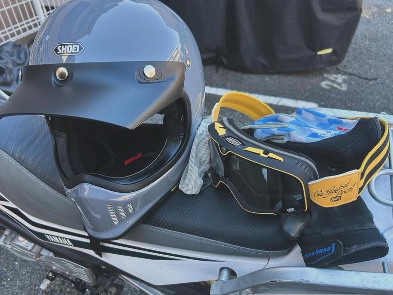 SHOEI EX-ZERO のパーツレビュー | セロー250(morishi808