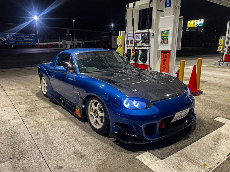 NBロードスター トヨシマクラフトクーリングFRPボンネット