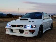 GC8 インプレッサ 後期ヘッドライト 助手席側 スバル インプレッサ WRX STI GC8 d型 後期 左 助手席 ヘッド