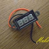 LEDパラダイス / CCFLパラダイス / ピースコーポレーション 防水ミニデジタル電圧計