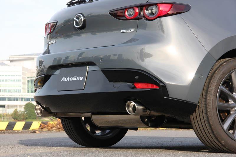 AutoExe Premium Tail Muffler のパーツレビュー | MAZDA3