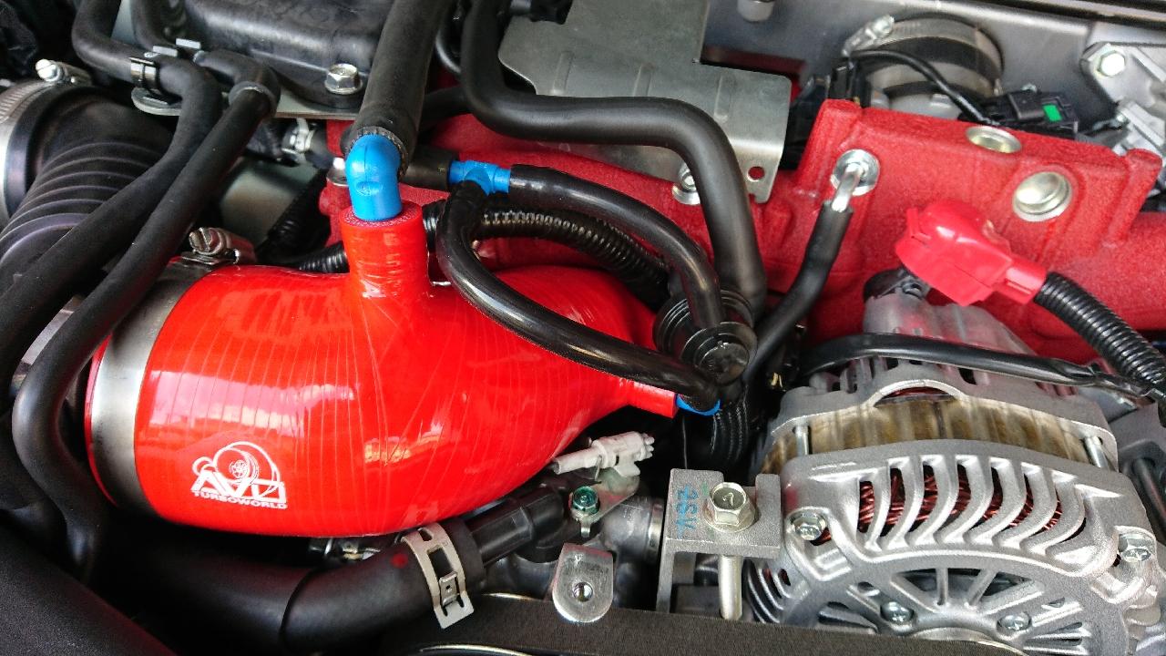 AVO turboworld ハイフロー インテークパイプ のパーツレビュー
