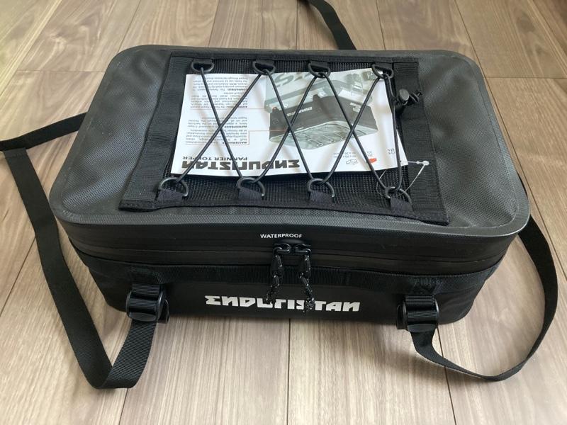 店舗 エンデュリスタン ENDURISTAN 防水リアバッグ パニアトッパー L