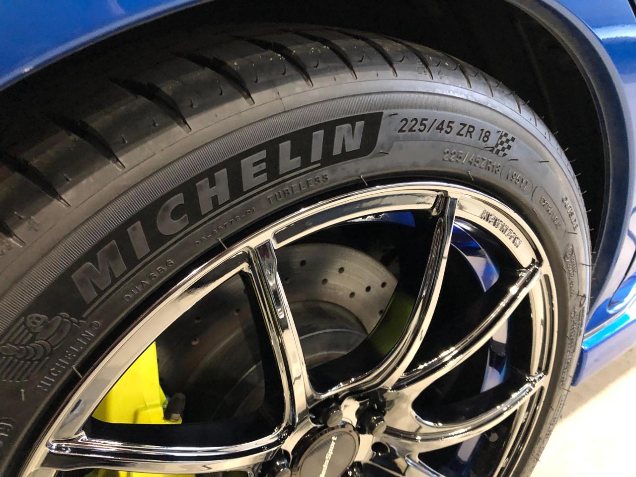 MICHELIN PILOT SPORT 4 225/45ZR18 のパーツレビュー