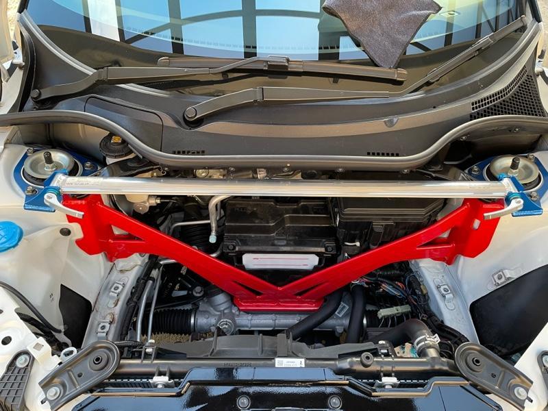 TANABE フロント クロスブレース のパーツレビュー | S660(白の