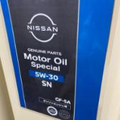 SNスペシャル 5W-30 日産(純正)(ニッサンジュンセイ)のエンジン