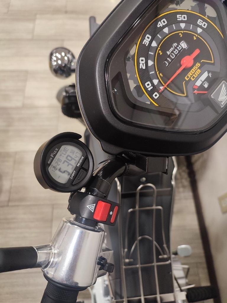 TANAX 電波クロック MF-4672 のパーツレビュー | クロスカブ CC50(月光。) | みんカラ TANAX 電波クロック MF-4672 のパーツレビュー | クロスカブ CC50(月光。) | みんカラ