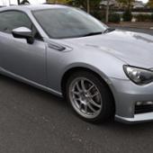 トヨタ86/スバルBRZ 純正フェンダーガーニッシュ シルバーメッキ