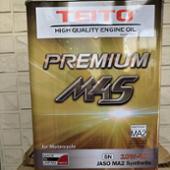 TEITO(帝都産業) PREMIUM 4L M4S 4Tエンジンオイル 10W-40 SN/MA2