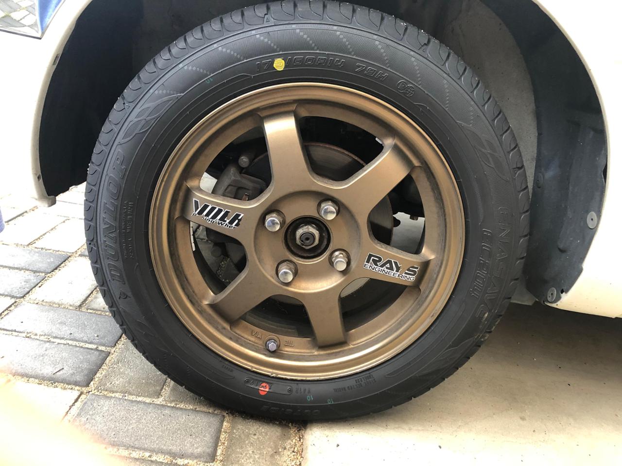 DUNLOP ENASAVE EC204 175/60R14 のパーツレビュー | ストーリア