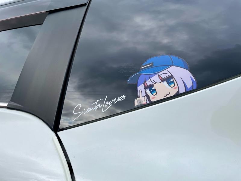 kawaii fitment KF Peeking sticker KFchan ver.fxxk のパーツ